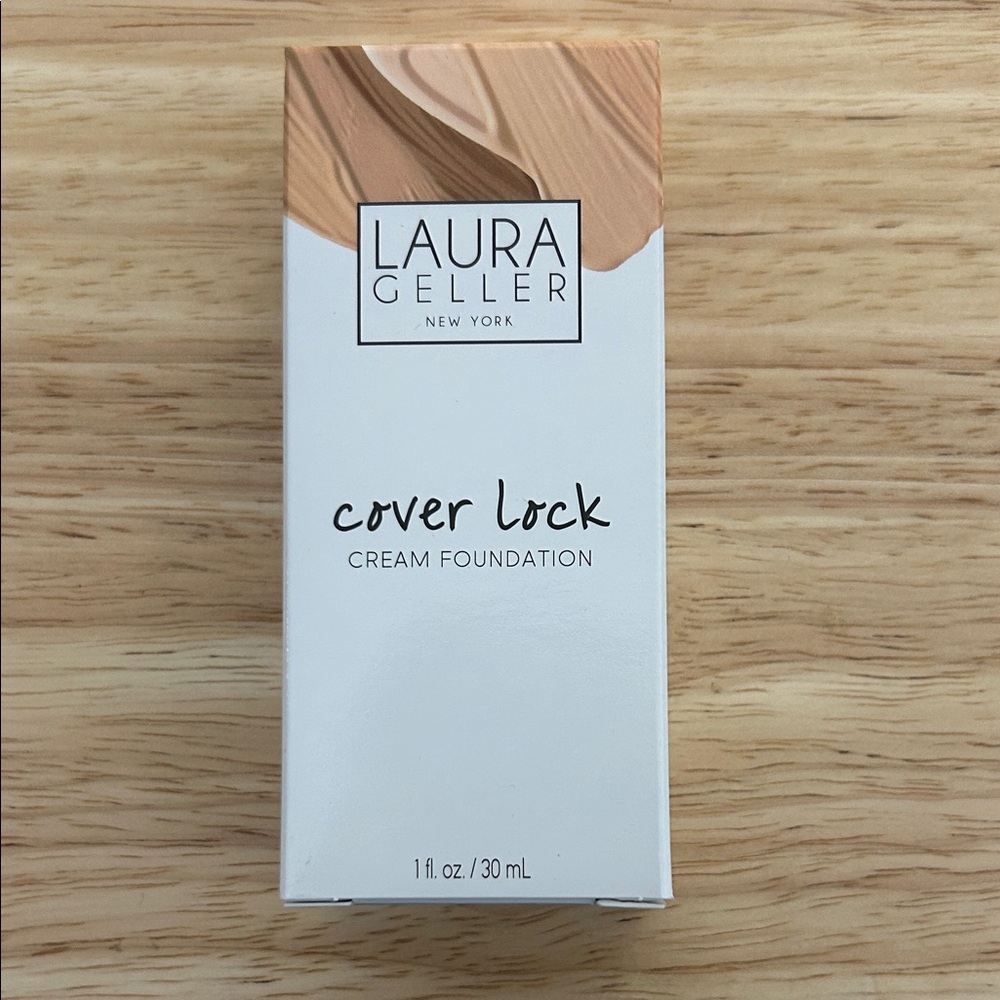 Laura Geller Cover Lock Cream Foundation shade tan